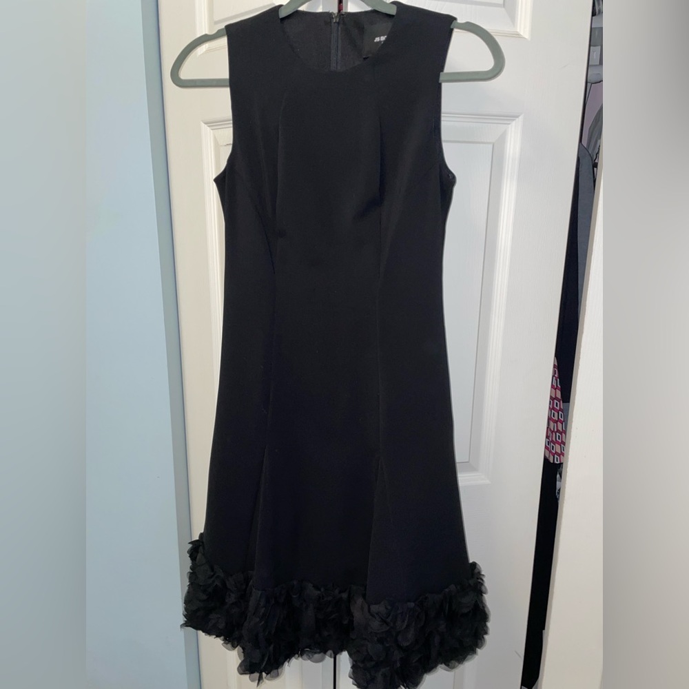 Black event dress